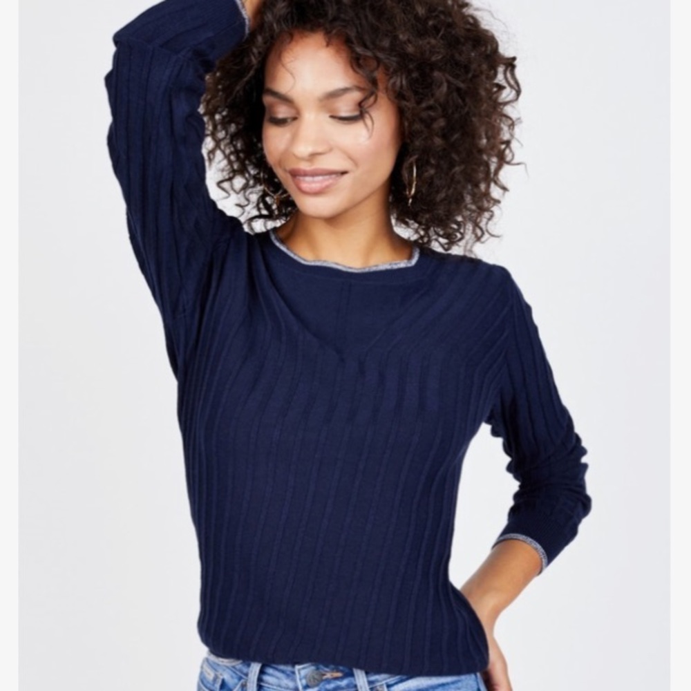 Hayes Loose Textured Rib Sweater